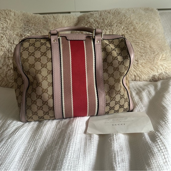 Gucci Boston Web Joy Bag medium - Picture 2 of 13
